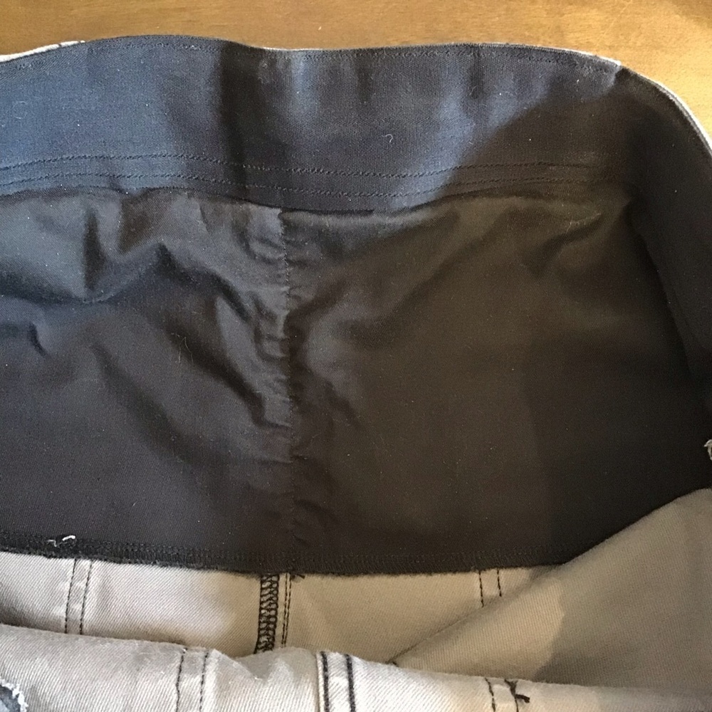 SPANX Lg Stretch Twill Cargo Camo Jogger Gray Black Women’s Active Pants 20319R - Picture 14 of 16
